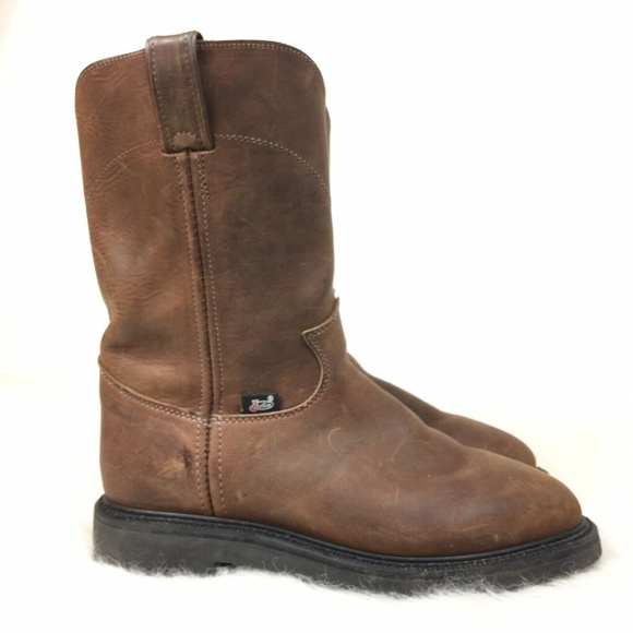 Justin Boots Shoes Justin Ladies Double Comfort Work Boot Poshmark
